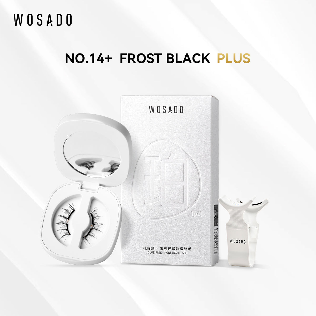 WOSADO® NO.14+ Frost Black Plus Soft Magnetic Eyelashes