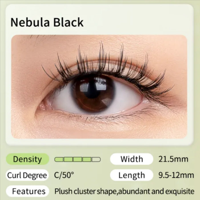 Nebula Black Soft Magnetic Eyelashes