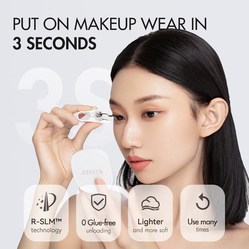 Nebula Black Soft Magnetic Eyelashes