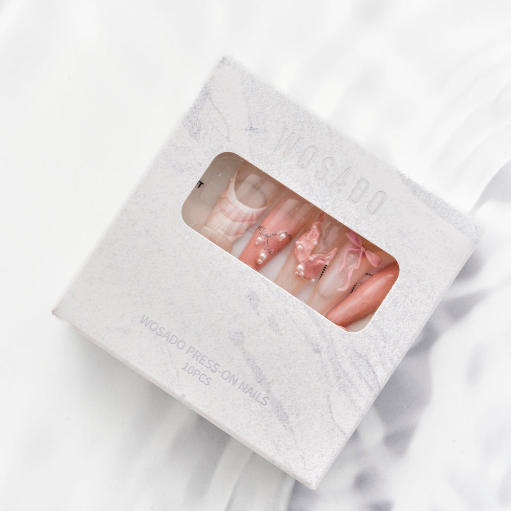 Ballet Ribbon - Blush Sheer Style