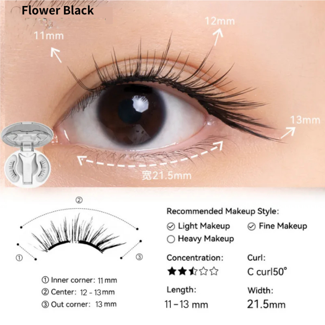 WOSADO VIP Exclusive Style - Flower Black- Upgraded All-in-One Box