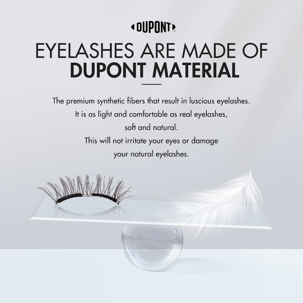 WOSADO® NO.2 Silky Brown Soft Magnetic Eyelashes