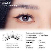 WOSADO® NO.10 Ultra Black Soft Magnetic Eyelashes
