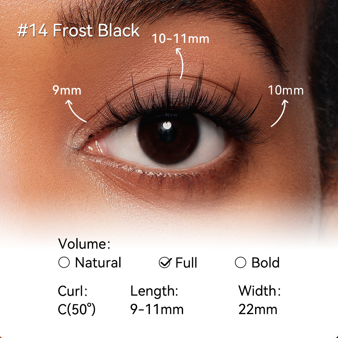 NO.14 Frost Black Soft Magnetic Eyelashes