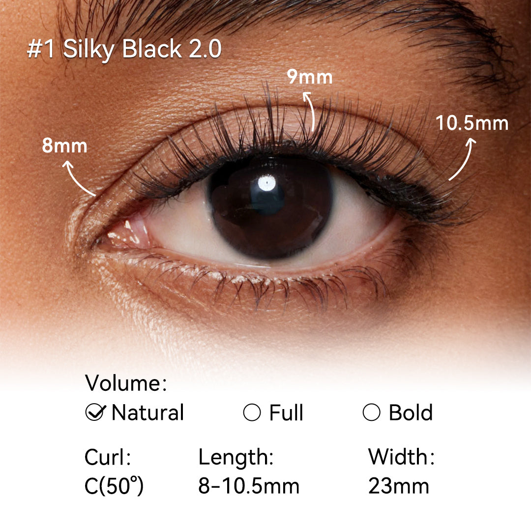 Silky Black 2.0 Soft Magnetic Eyelashes