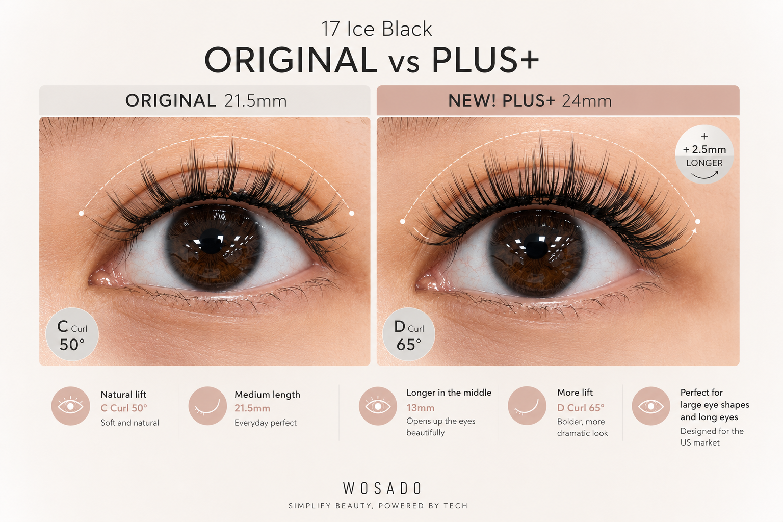 WOSADO 24mm Lashes (Beta Release)