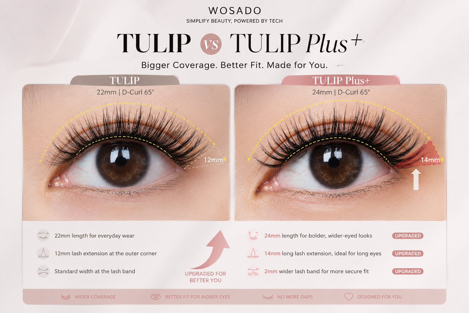 WOSADO 24mm Lashes (Beta Release)