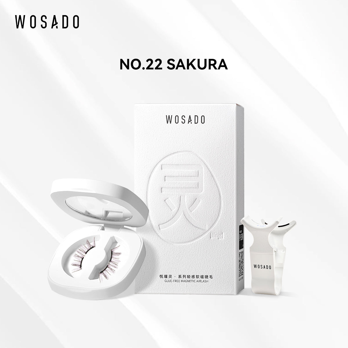 WOSADO® NO.10 Ultra Black Soft Magnetic Eyelashes