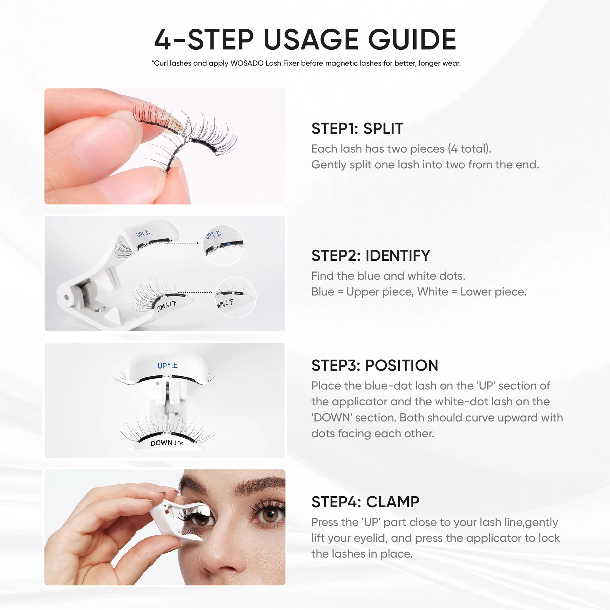 NO.7 Diamond Black Soft Magnetic Eyelashes