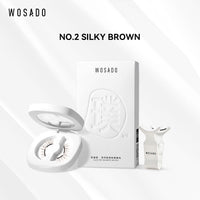 【WOSADO】NO.2 Silky Brown Soft Magnetic Eyelashes