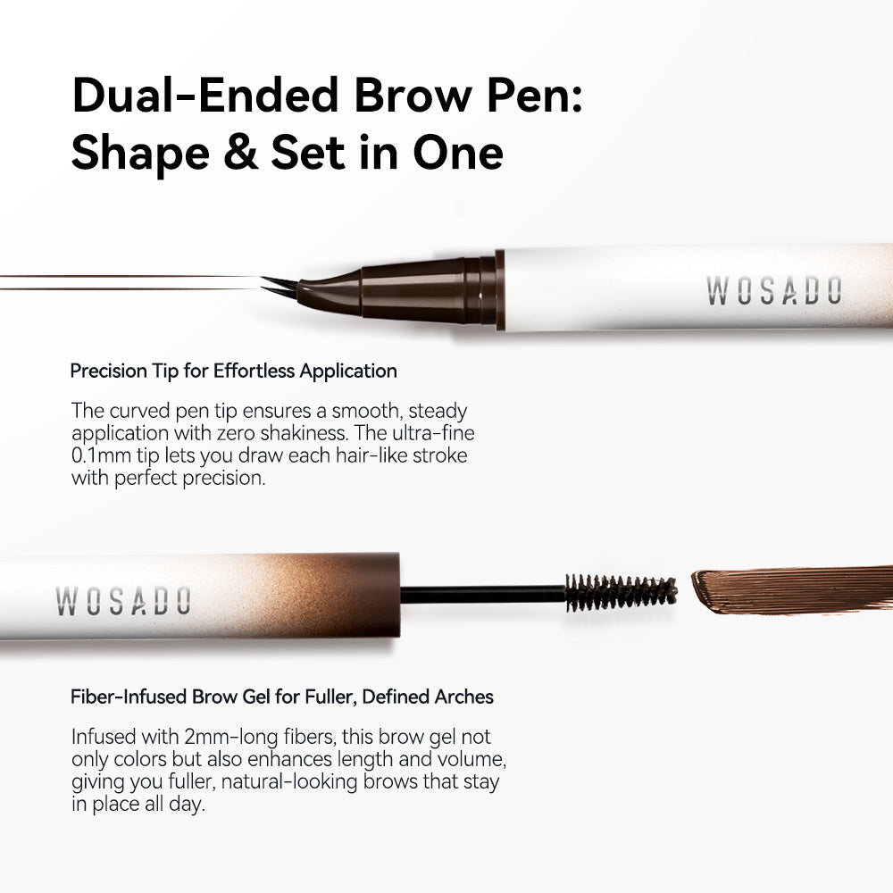 WOSADO 2 in 1 Liquid Eyebrow Pencil