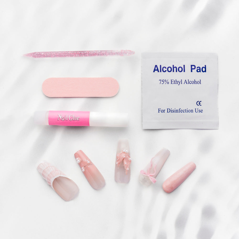Ballet Ribbon - Blush Sheer Style