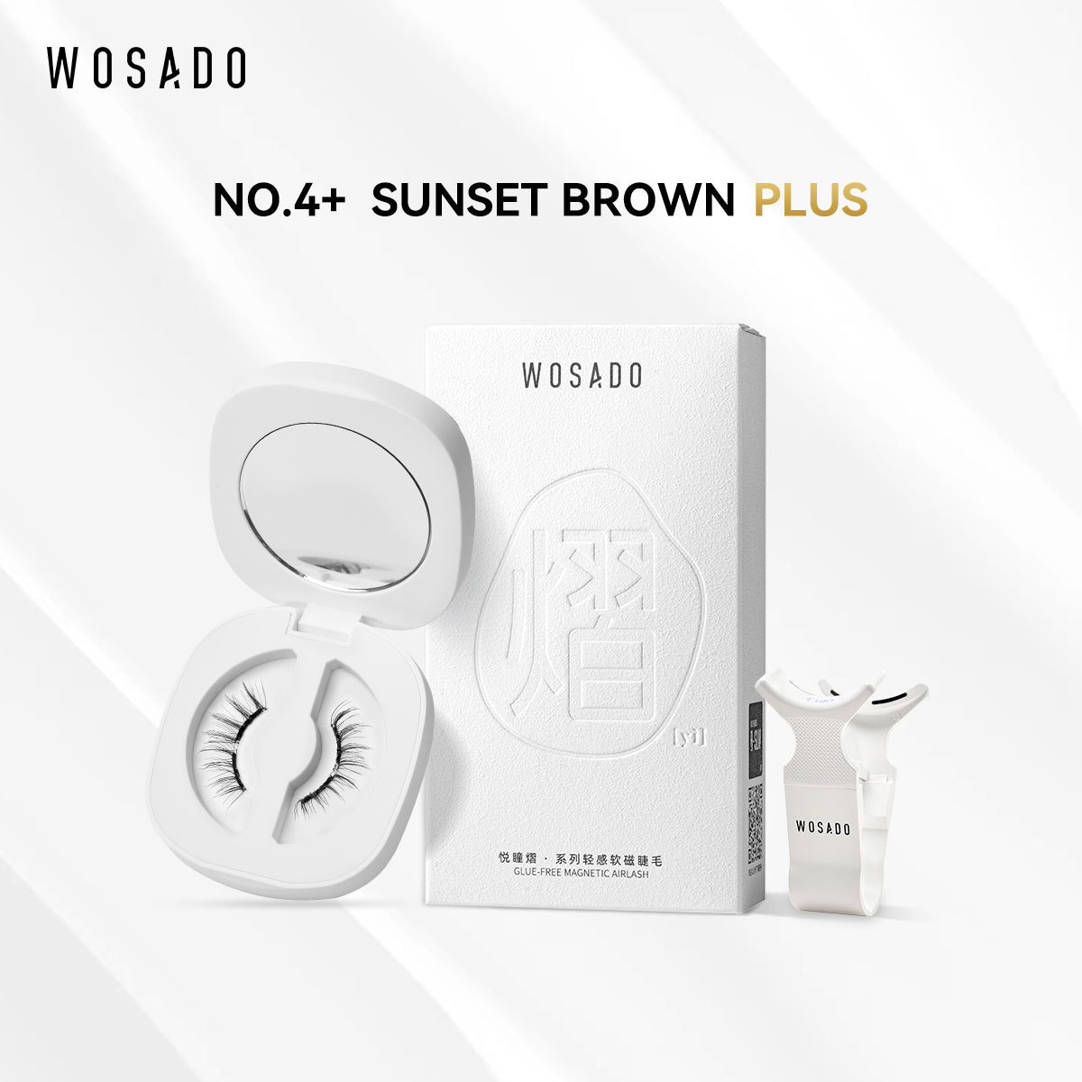 WOSADO® Sunset Brown Plus Soft Magnetic Eyelashes