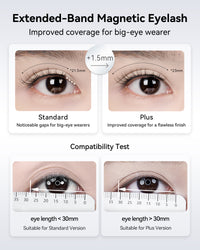 WOSADO® Sunset Brown Plus Soft Magnetic Eyelashes