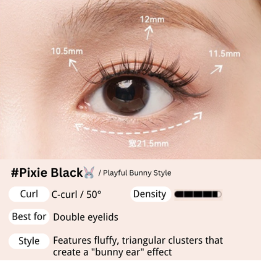 WOSADO VIP Exclusive Style - Pixie Black- Upgraded All-in-One Box