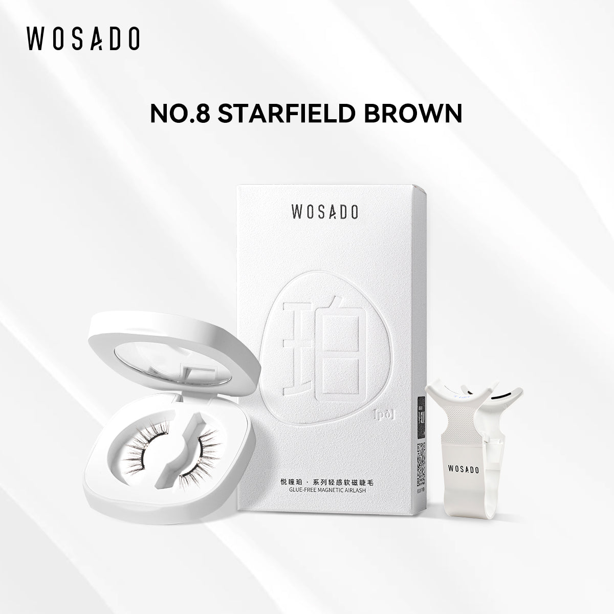 WOSADO® NO.8 Starfield Brown Soft Magnetic Eyelashes