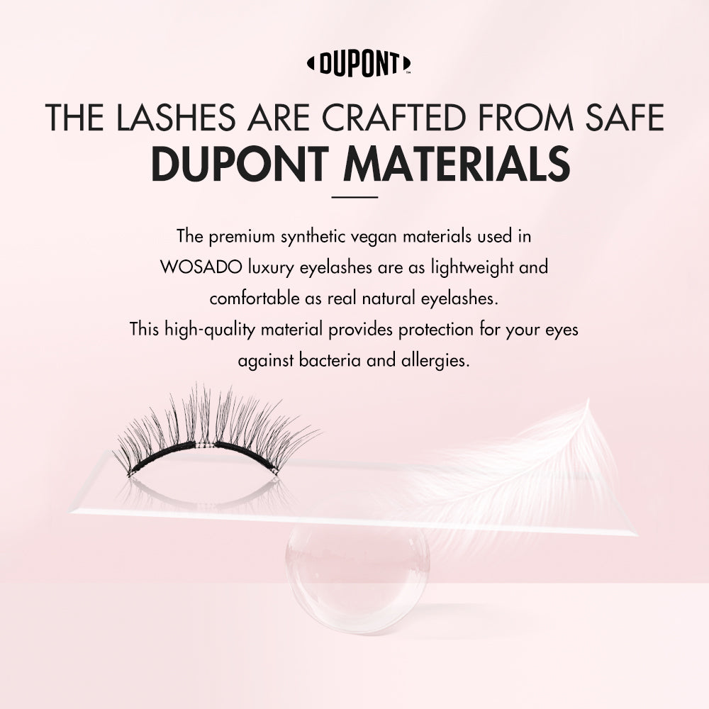 WOSADO® NO.16 LUNA BLACK Soft Magnetic Eyelashes