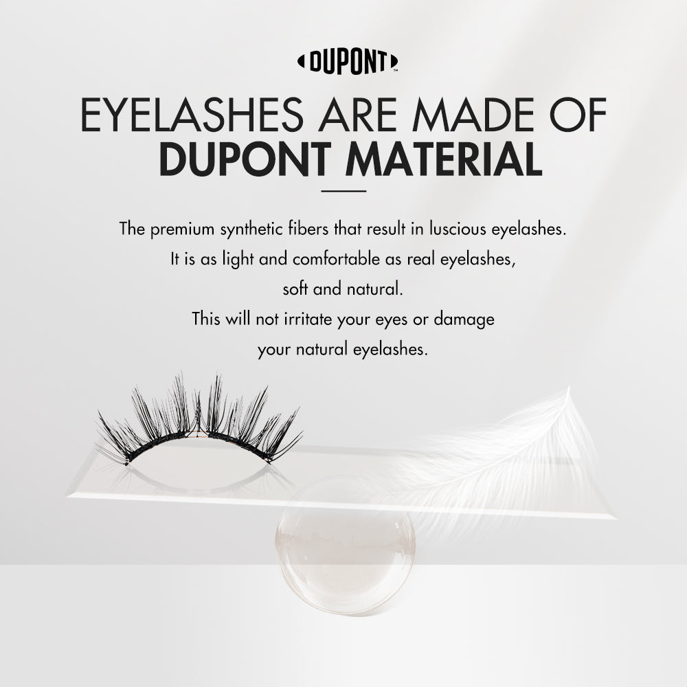 WOSADO® NO.10 Ultra Black Soft Magnetic Eyelashes