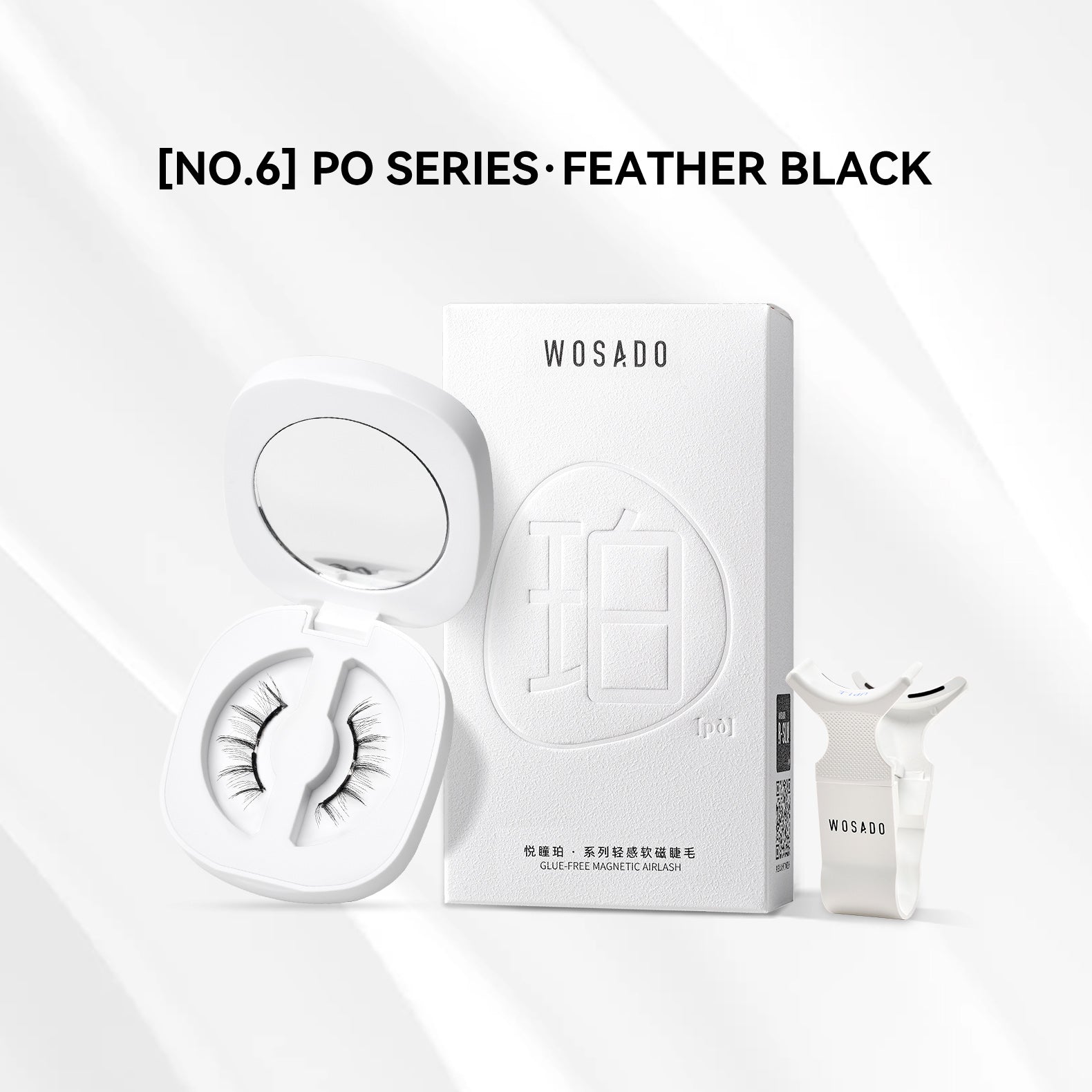 【WOSADO】NO.6 Feather Black