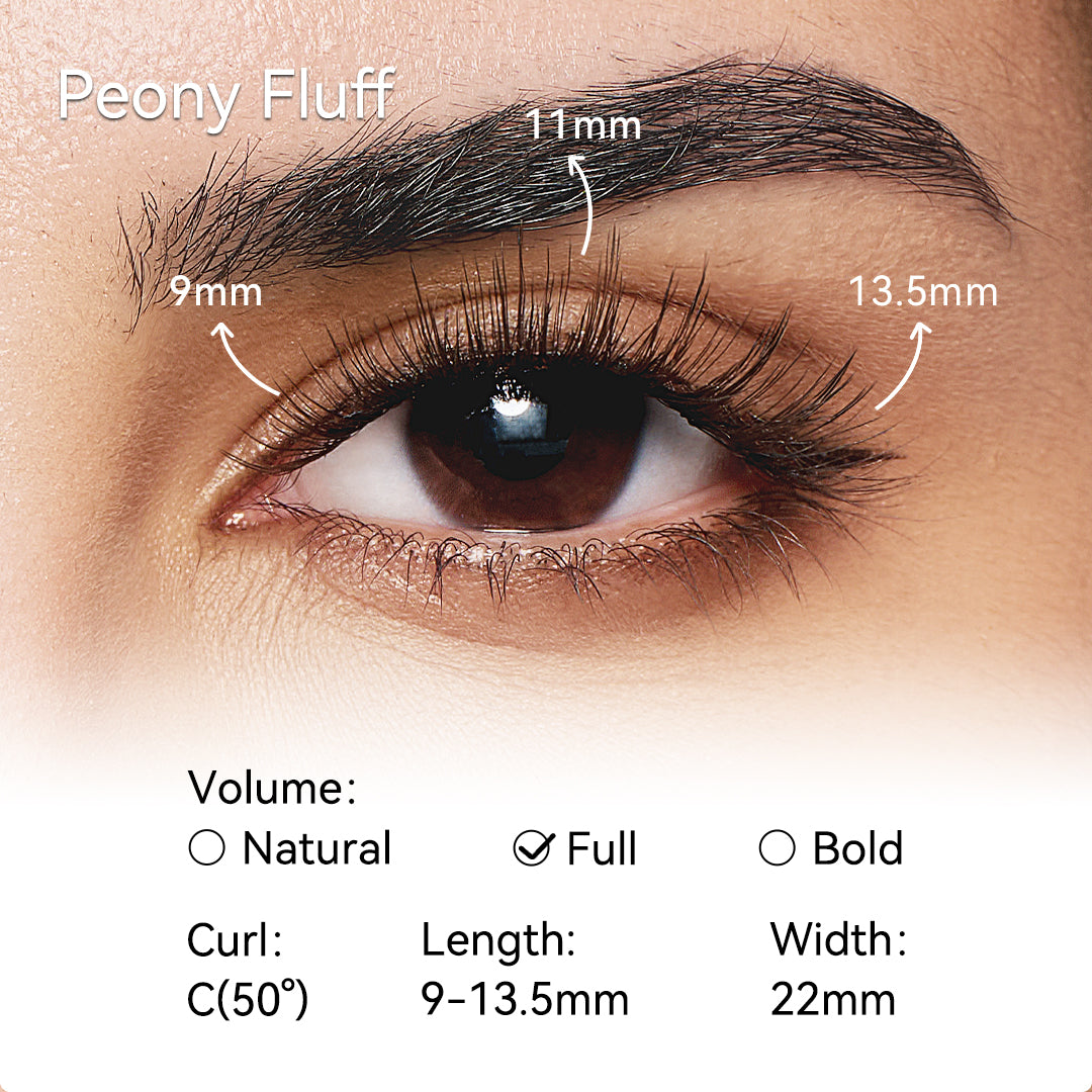 Peony Fluff – Soft Glam Lashes