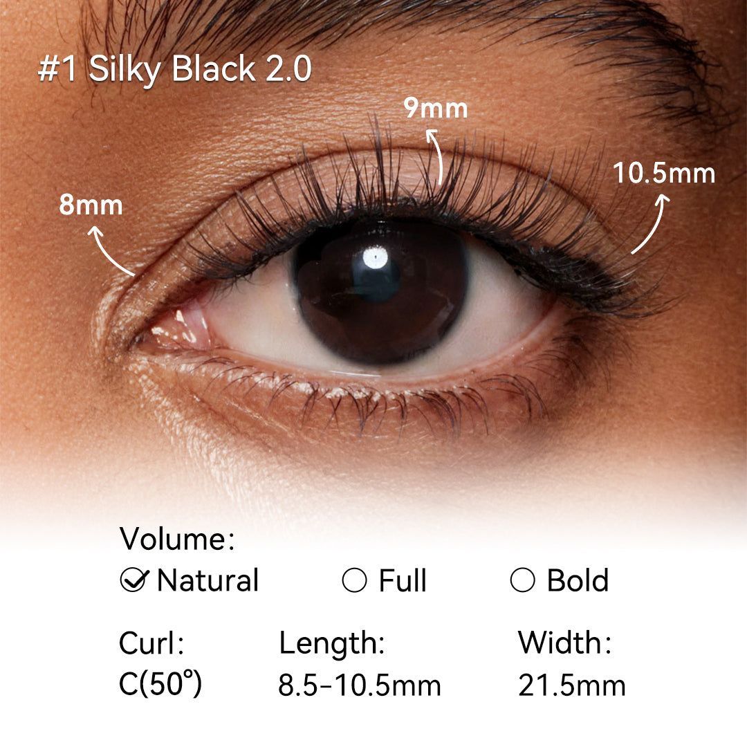 Silky Black 2.0 Soft Magnetic Eyelashes